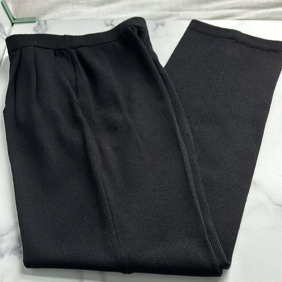 St. John Collection by Marie Gray Santana Knit Pull On Straight Leg Pants Size 4 - Picture 2 of 12